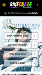 Mobile Screenshot of bikecraze.com
